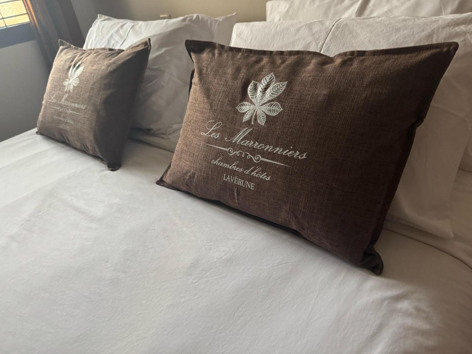 Les Marronniers Bed & Breakfast Laverune Exterior photo