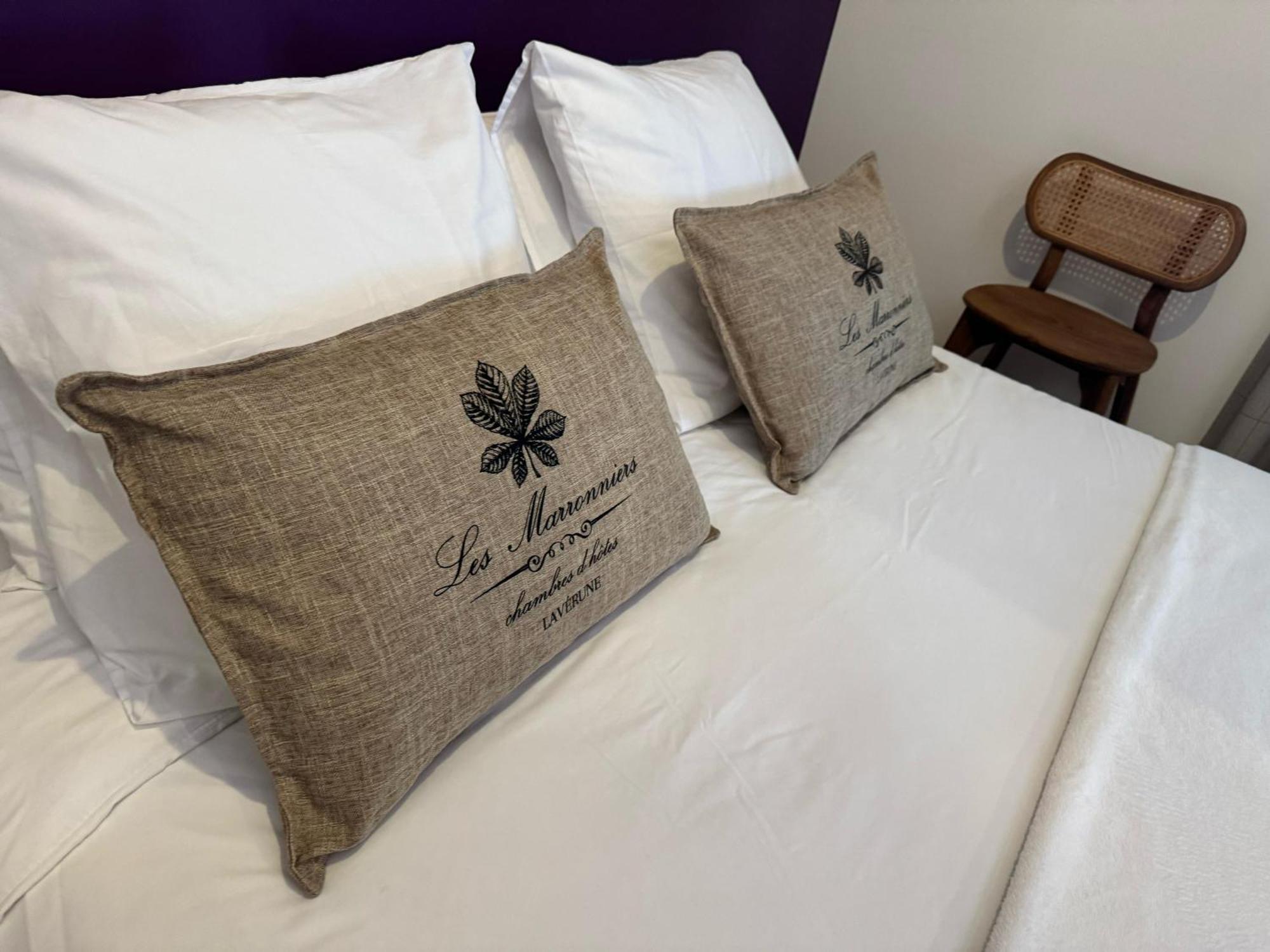 Les Marronniers Bed & Breakfast Laverune Exterior photo